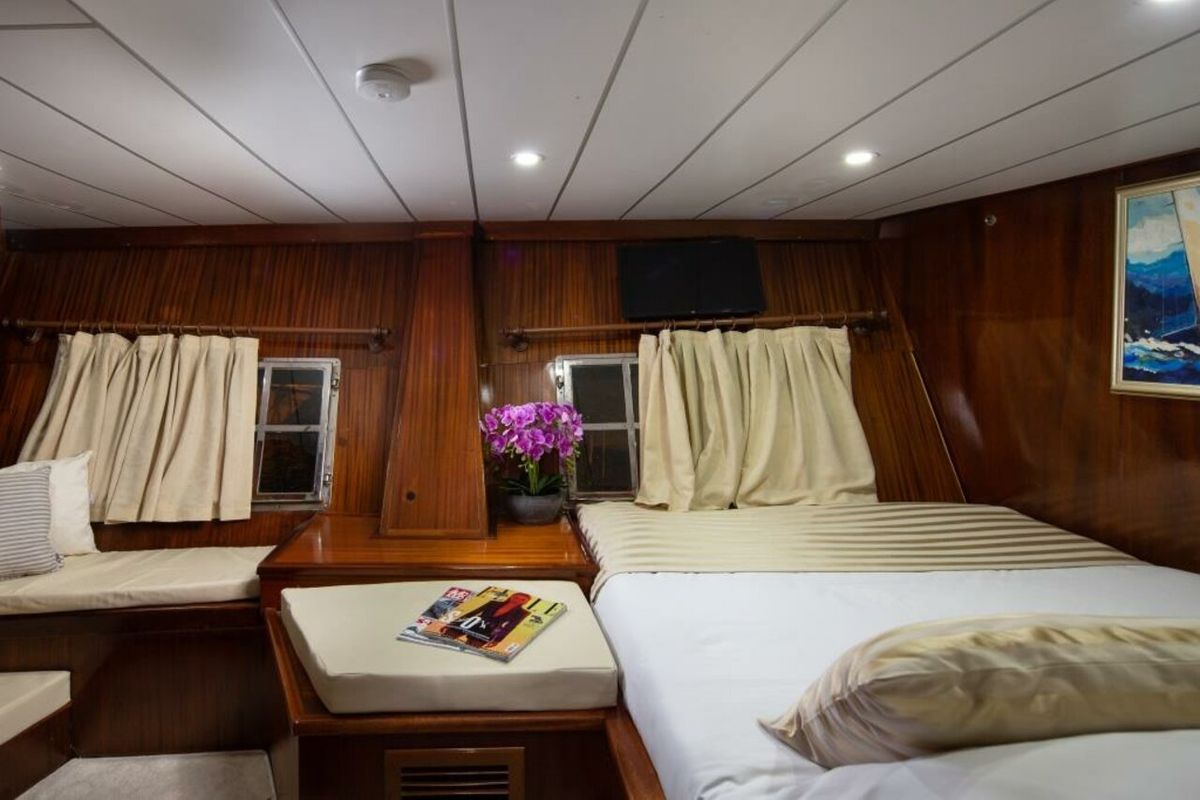 Cabin on Saint Luca, a Custom Made Saint Luca yacht at Grad Omiš, Croatia