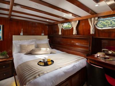 Cabin on Saint Luca, a Custom Made Saint Luca yacht at Grad Omiš, Croatia