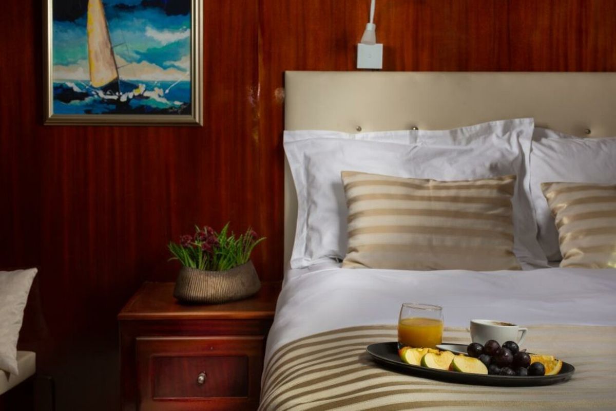 Cabin on Saint Luca, a Custom Made Saint Luca yacht at Grad Omiš, Croatia