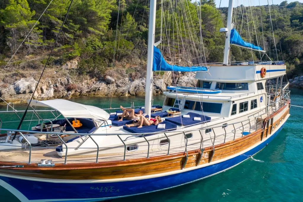 Saint Luca, a Custom Made Saint Luca yacht at Grad Omiš, Croatia