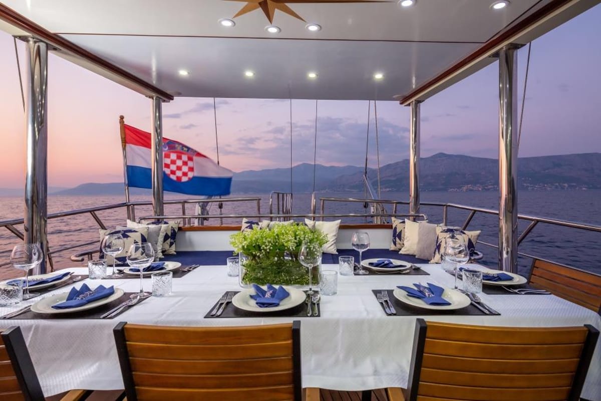 Saint Luca, a Custom Made Saint Luca yacht at Grad Omiš, Croatia