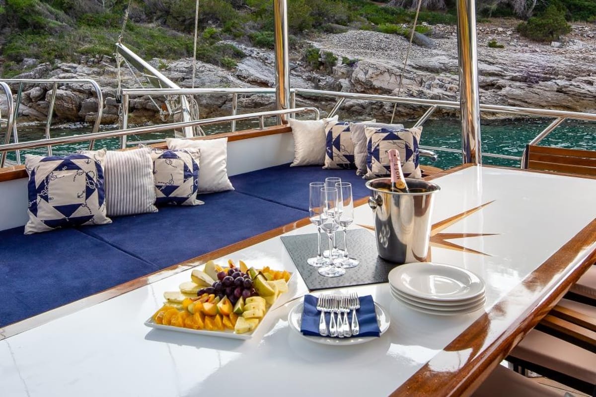 Saint Luca, a Custom Made Saint Luca yacht at Grad Omiš, Croatia