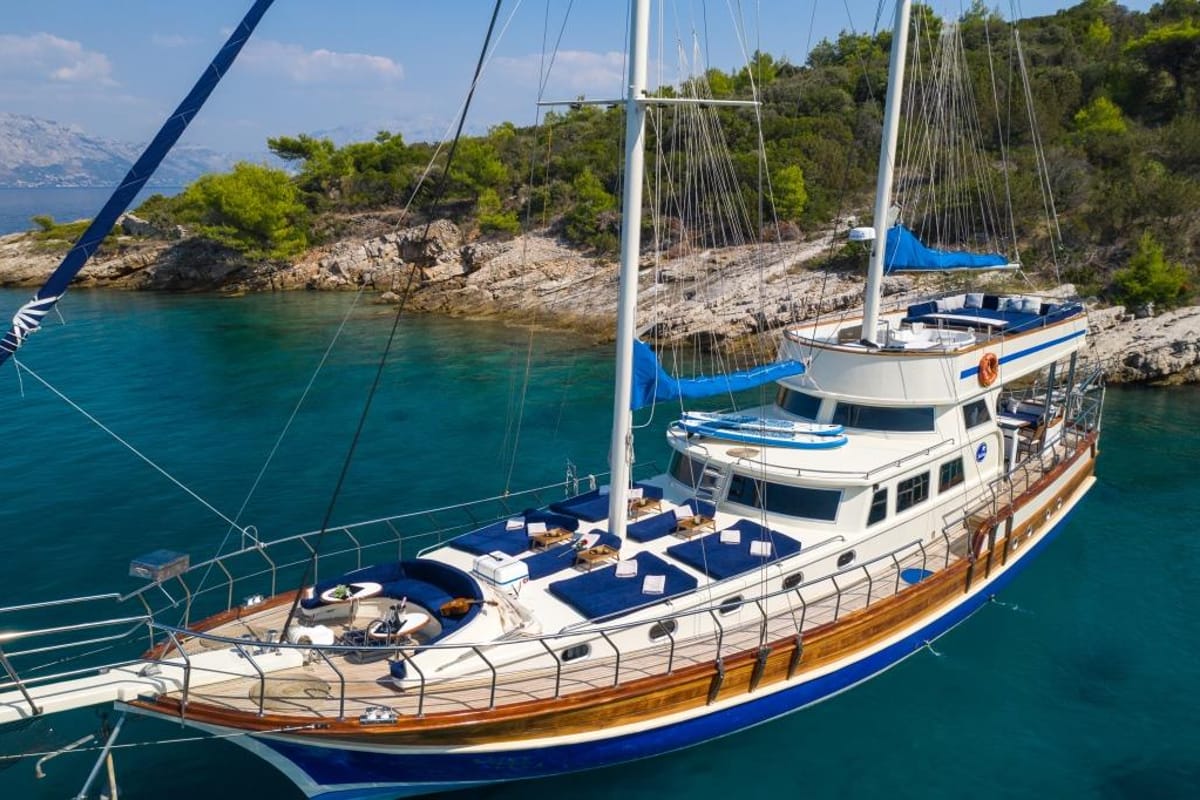 Saint Luca, a Custom Made Saint Luca yacht at Grad Omiš, Croatia