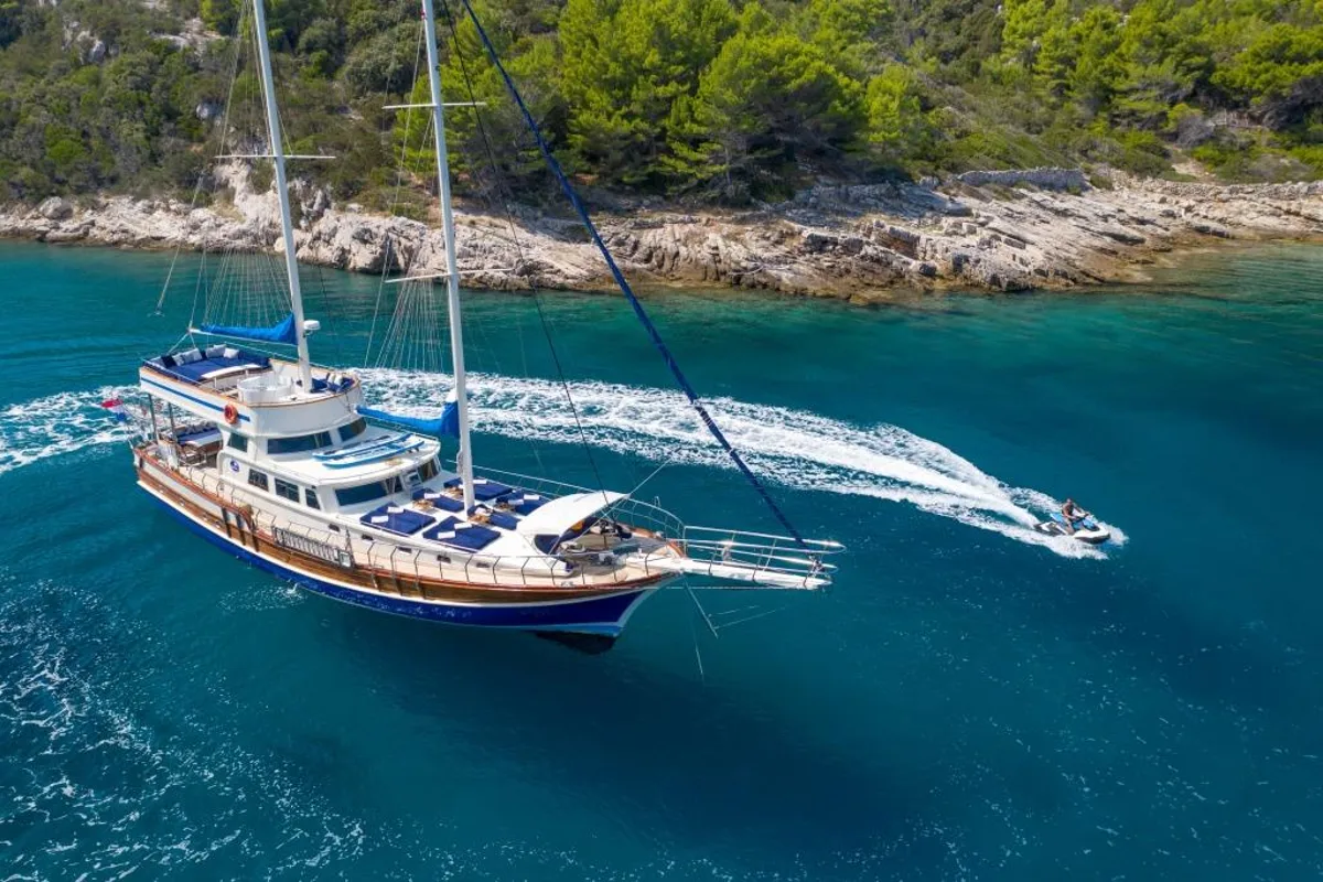 Saint Luca, a Custom Made Saint Luca yacht at Grad Omiš, Croatia