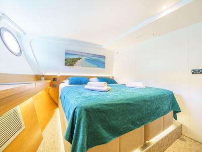 Cabin on Green Ray, a Custom Made Green Ray yacht at Split, Croatia
