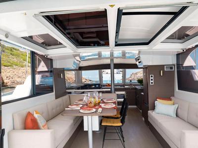 Salon of Era già tutto previsto, a Bali Catspace catamaran at Palermo, Italy