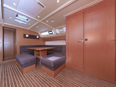 Galley of Bonnytta, a Bavaria Cruiser 51 sailboat at Grad Biograd na Moru, Croatia