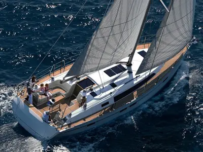VANDA, a Bavaria Bavaria Cruiser 46 sailboat at Municipal Unit of Lefkada, Greece
