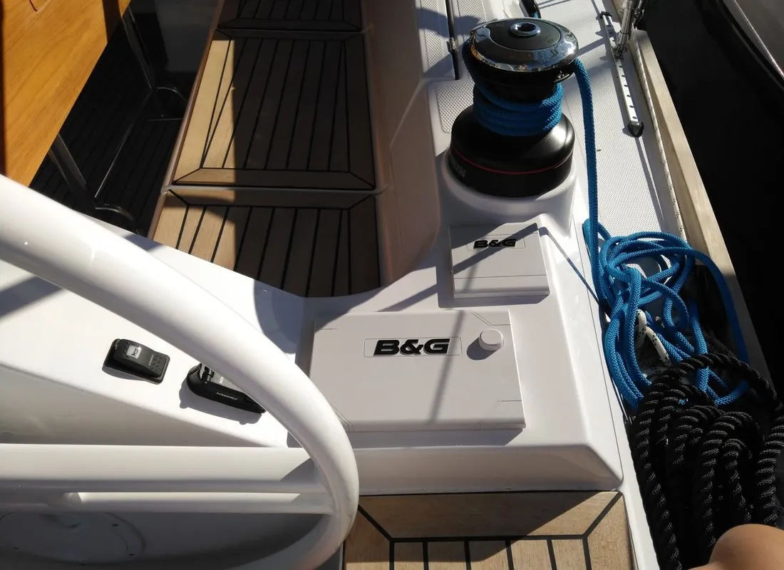 Sea Cloud 3, a Elan Impression 45.1 sailboat at Grad Pula, Croatia