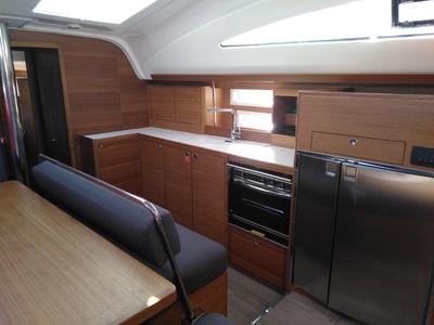 Galley of Sea Cloud 3, a Elan Impression 45.1 sailboat at Grad Pula, Croatia