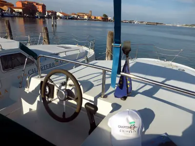 NCF First, a NCF First motorboat at Chioggia, Italy