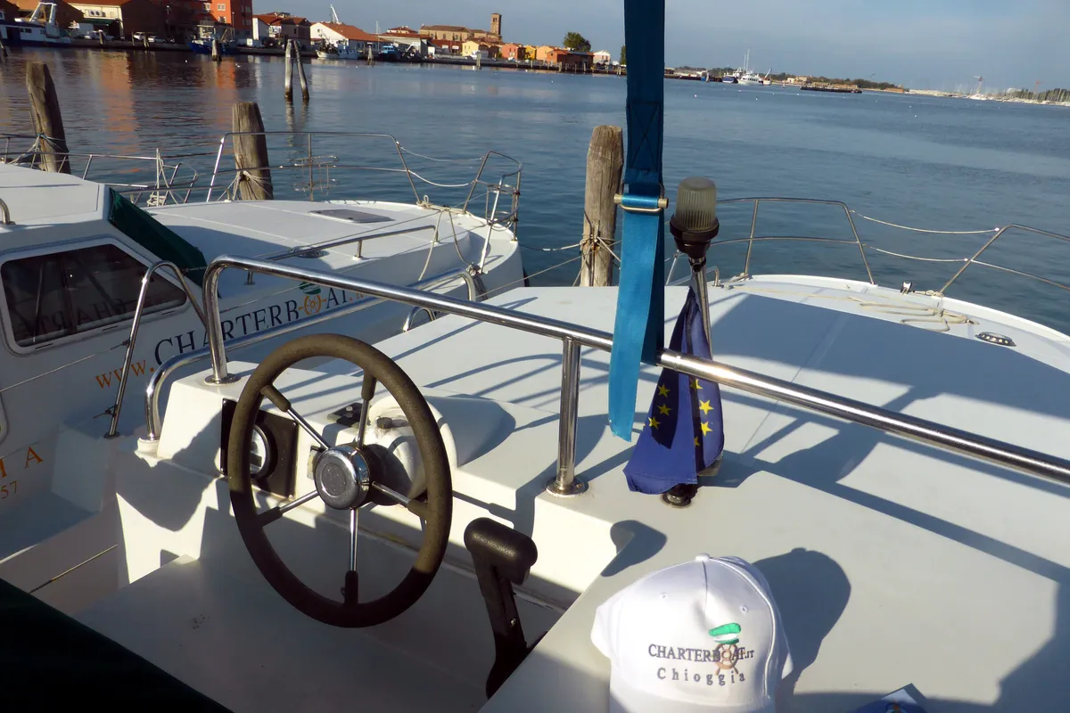 NCF First, a NCF First motorboat at Chioggia, Italy