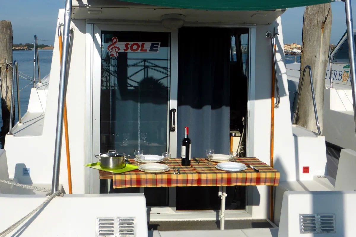 NCF First, a NCF First motorboat at Chioggia, Italy