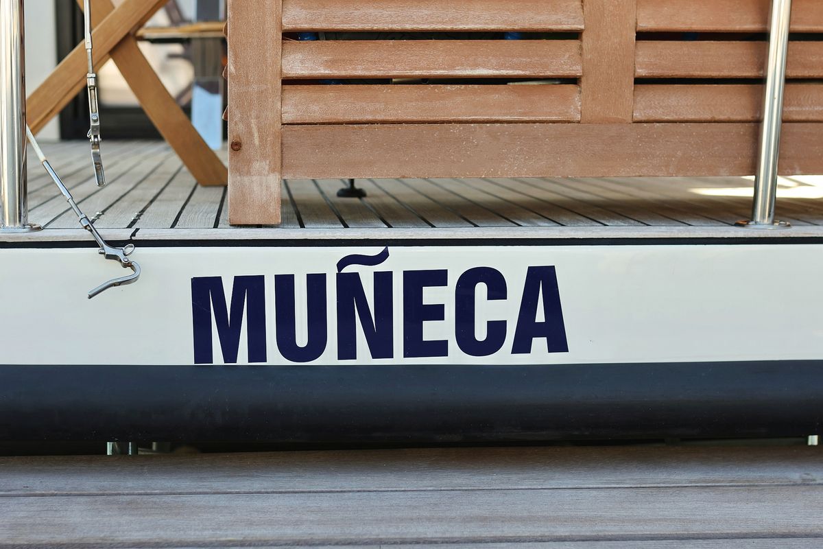 Muneca, a Cobra Yachts Futura 40 Grand Horizon yacht at Grad Vodice, Croatia