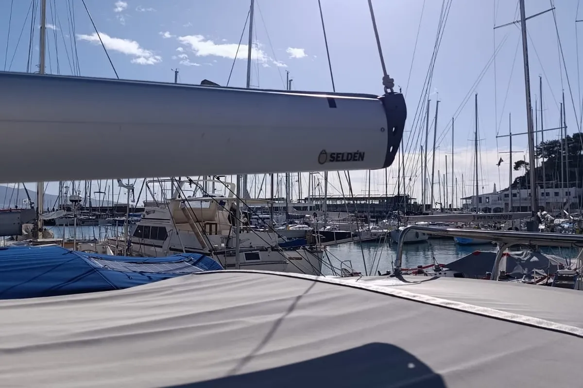 BLUE PEARL, a Bavaria Bavaria 41 Cruiser sailboat at Athens, Greece