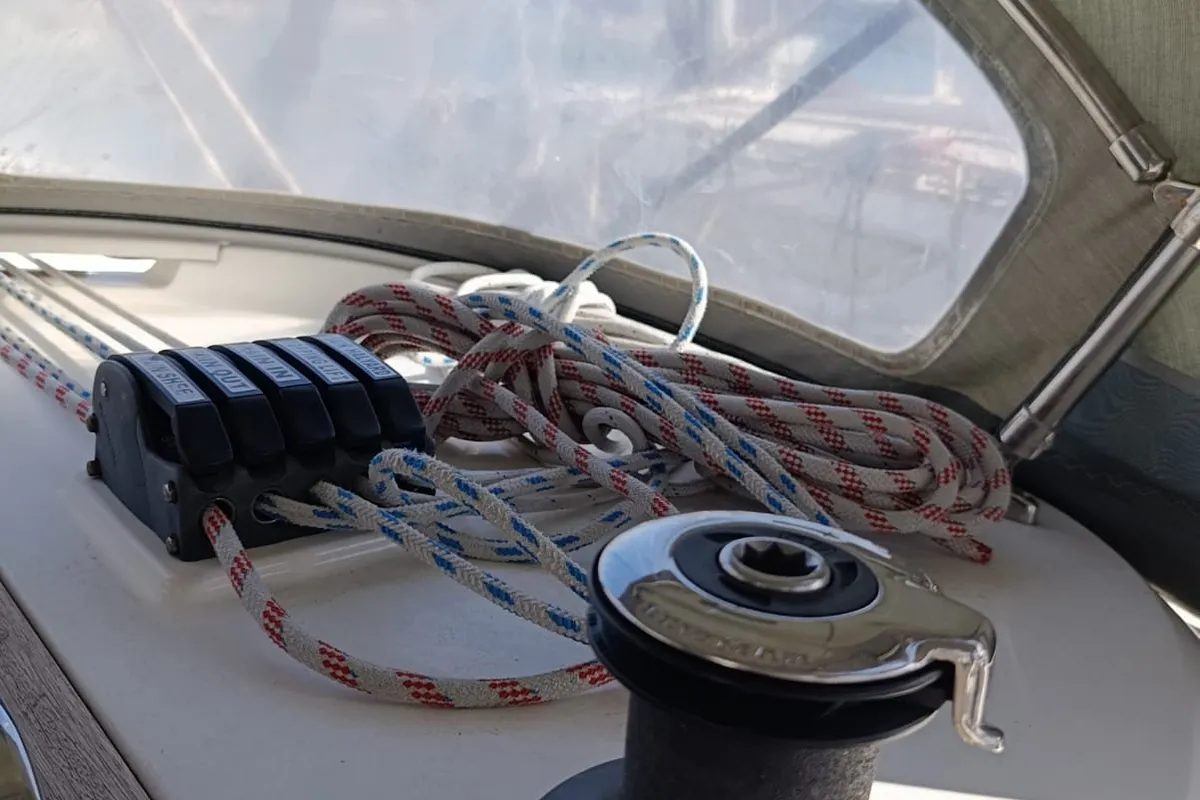 BLUE PEARL, a Bavaria Bavaria 41 Cruiser sailboat at Athens, Greece