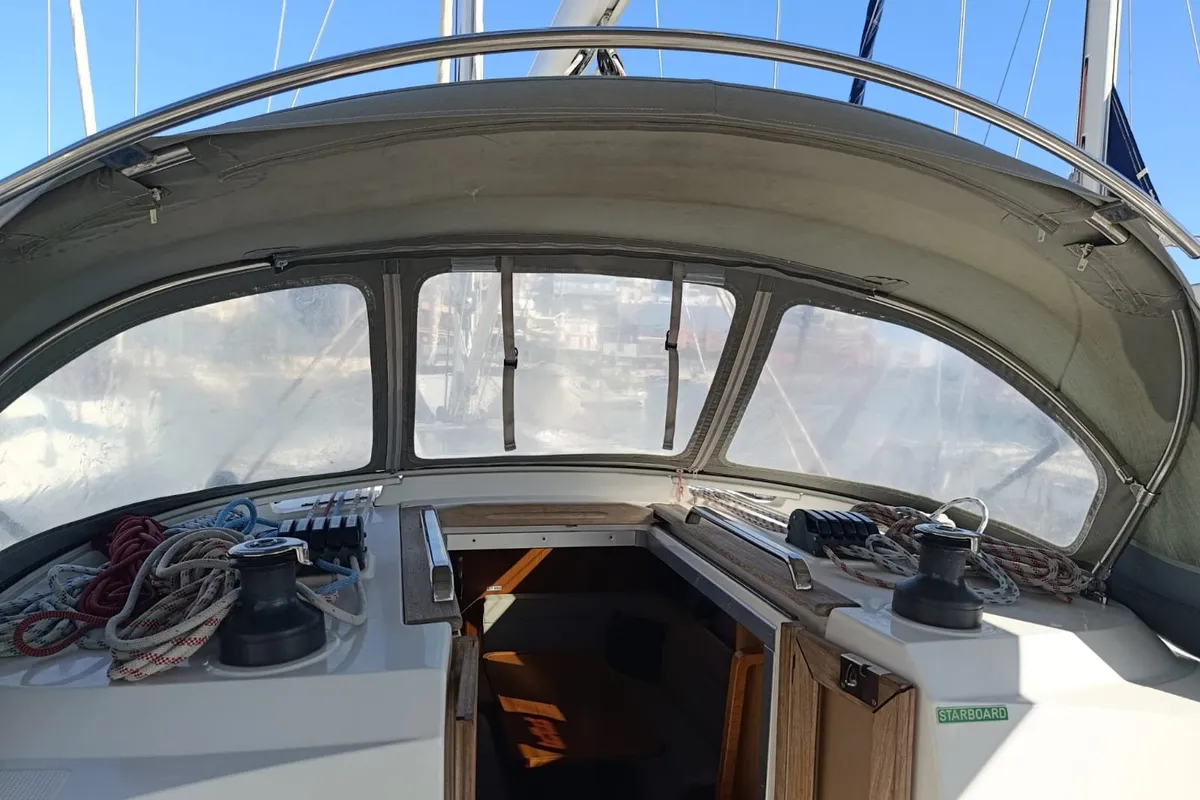 BLUE PEARL, a Bavaria Bavaria 41 Cruiser sailboat at Athens, Greece