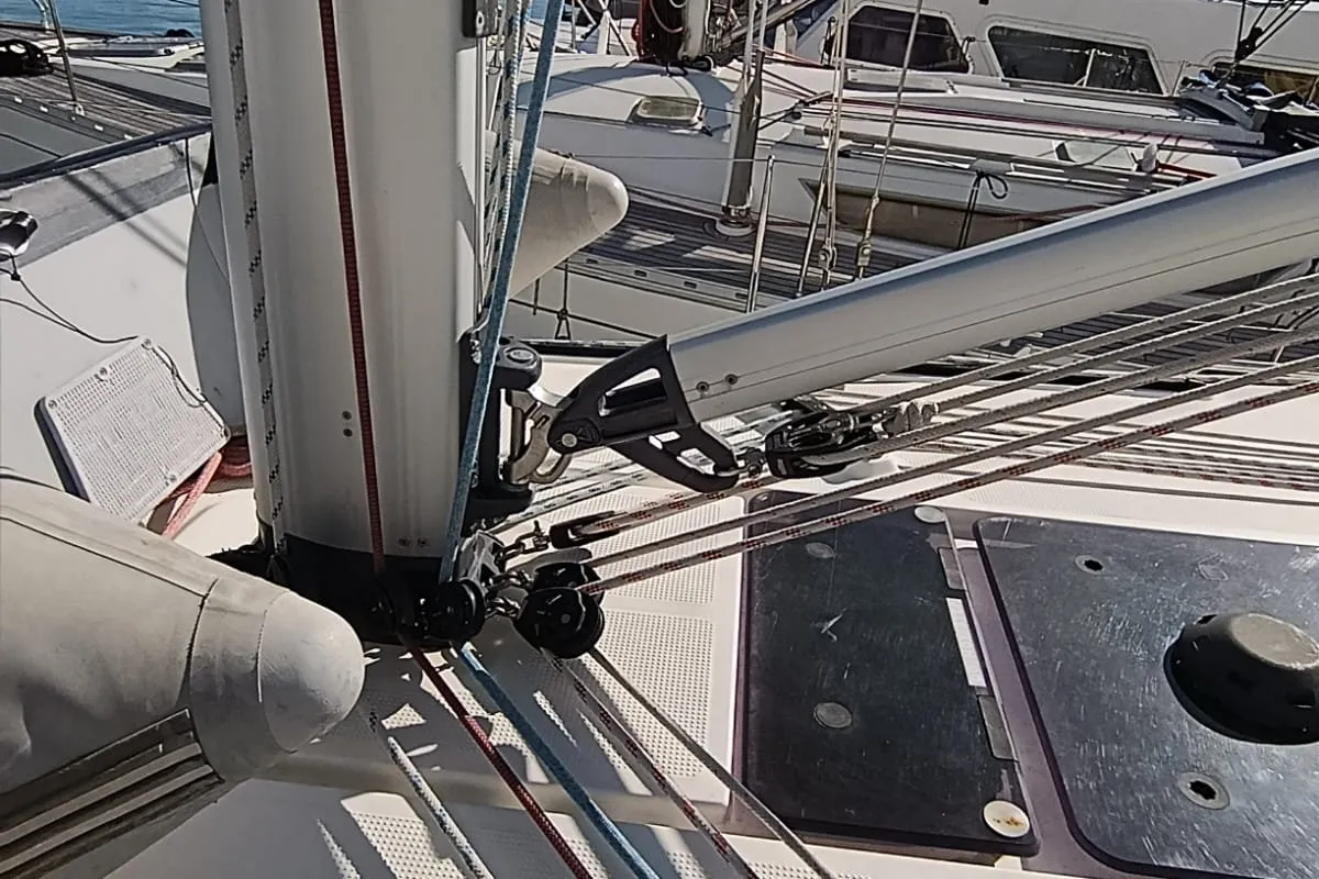 BLUE PEARL, a Bavaria Bavaria 41 Cruiser sailboat at Athens, Greece