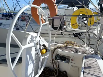 BLUE PEARL, a Bavaria Bavaria 41 Cruiser sailboat at Athens, Greece