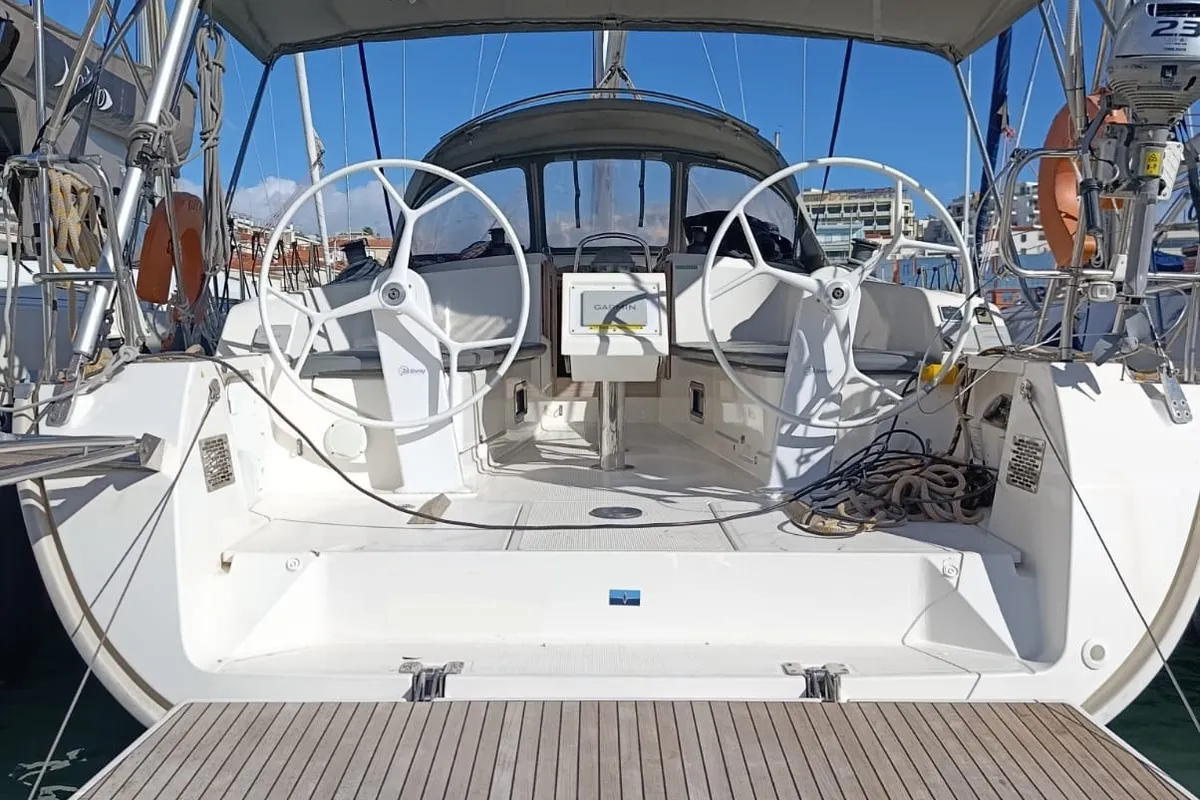 BLUE PEARL, a Bavaria Bavaria 41 Cruiser sailboat at Athens, Greece