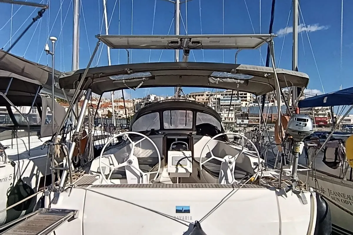 BLUE PEARL, a Bavaria Bavaria 41 Cruiser sailboat at Athens, Greece