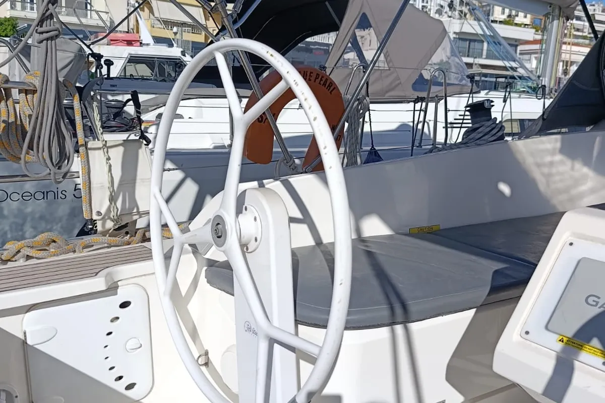 BLUE PEARL, a Bavaria Bavaria 41 Cruiser sailboat at Athens, Greece