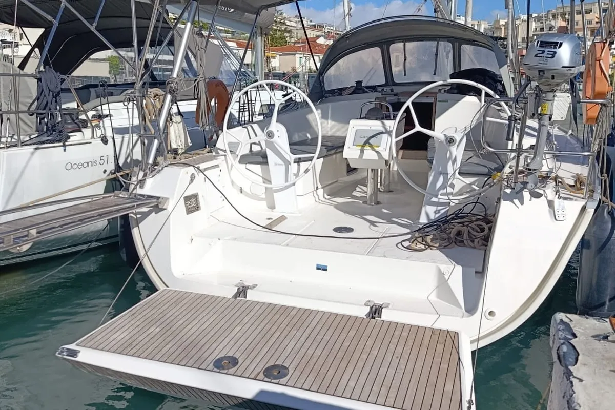 BLUE PEARL, a Bavaria Bavaria 41 Cruiser sailboat at Athens, Greece