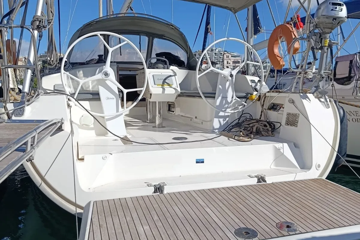 BLUE PEARL, a Bavaria Bavaria 41 Cruiser sailboat at Athens, Greece