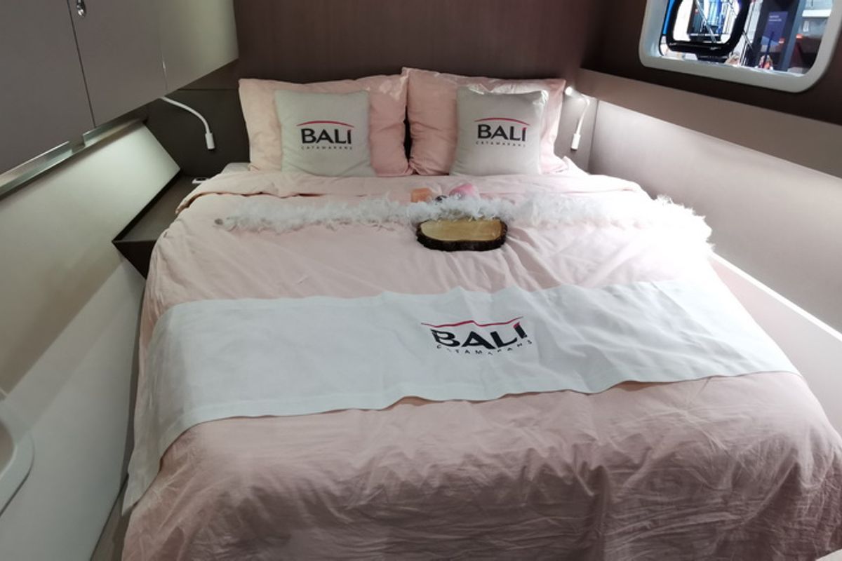 Cabin on Day Dream, a Bali Catspace catamaran at Grad Pula, Croatia