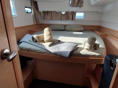 Cabin on Premium, a Lagoon 42 catamaran at Municipal Unit of Lefkada, Greece
