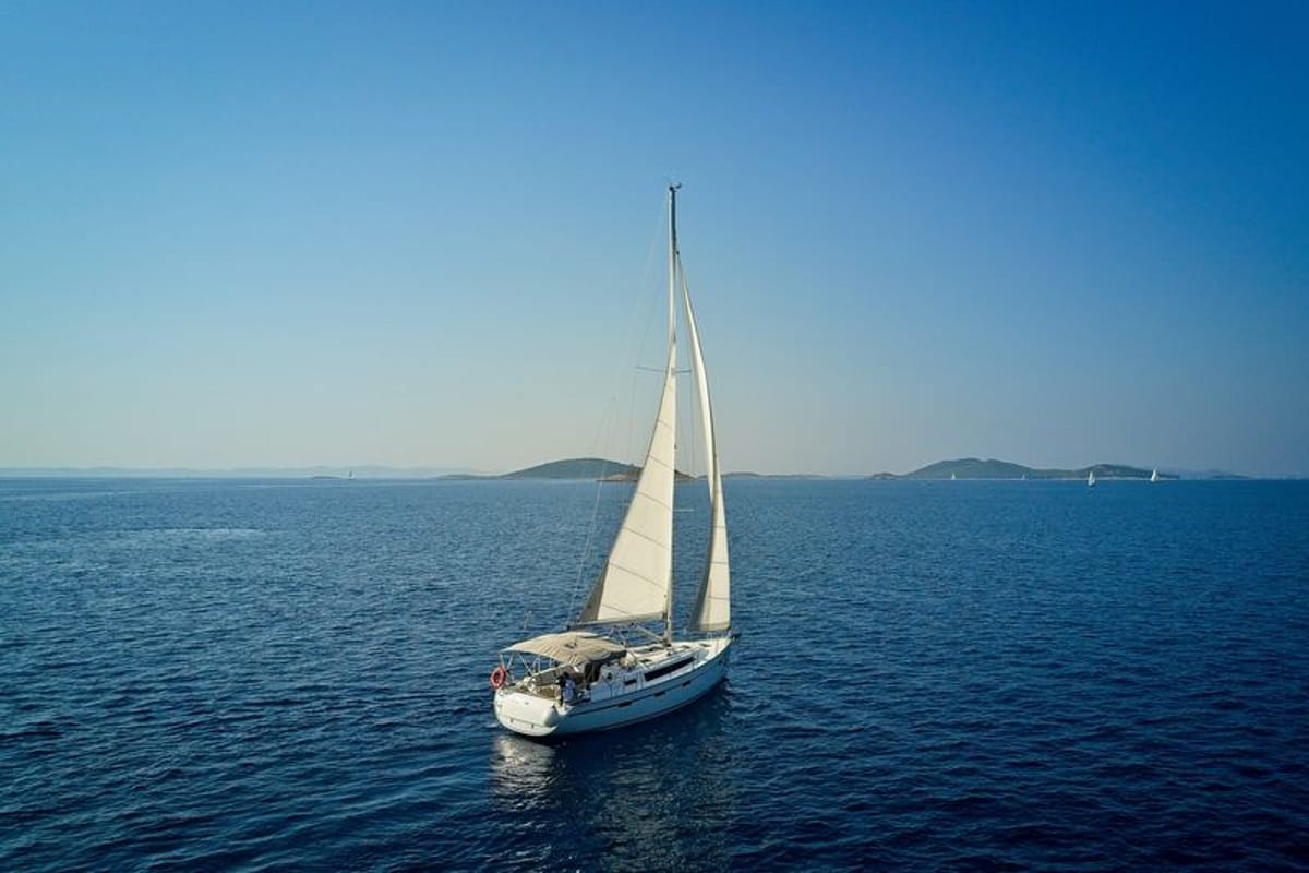 MH 61, a Bavaria Cruiser 41 sailboat at Murter, Croatia