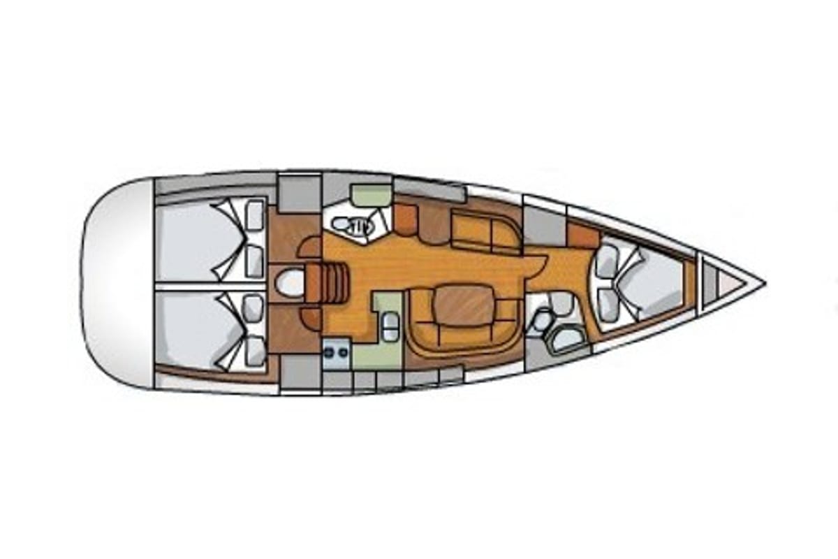 Sea Obsession, a Jeanneau Sun Odyssey 42i sailboat at Municipal Unit of Ellomenos, Greece