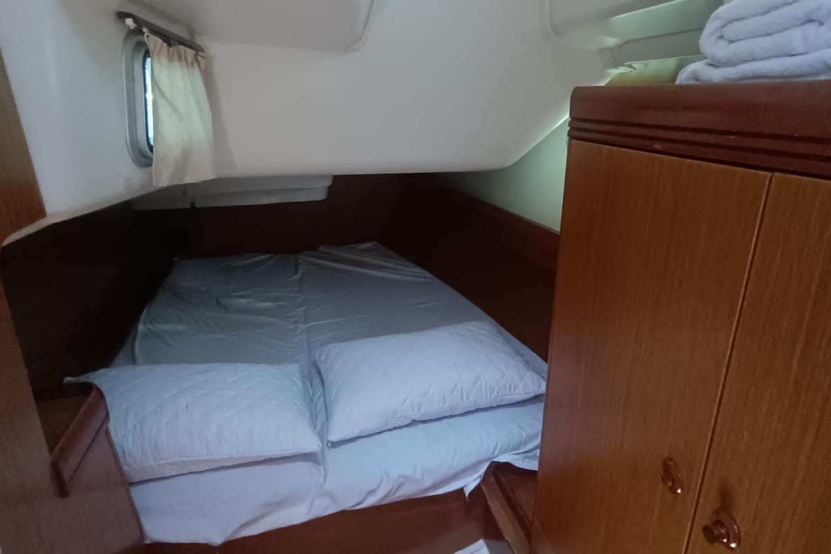 Sea Obsession, a Jeanneau Sun Odyssey 42i sailboat at Municipal Unit of Ellomenos, Greece