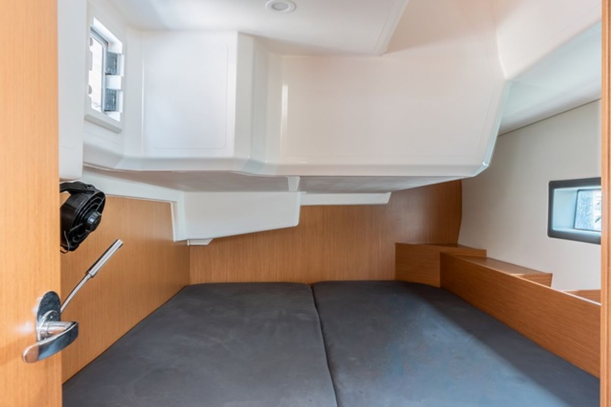Cabin on Avra, a Bavaria C42 sailboat at Municipal Unit of Rhodes, Greece