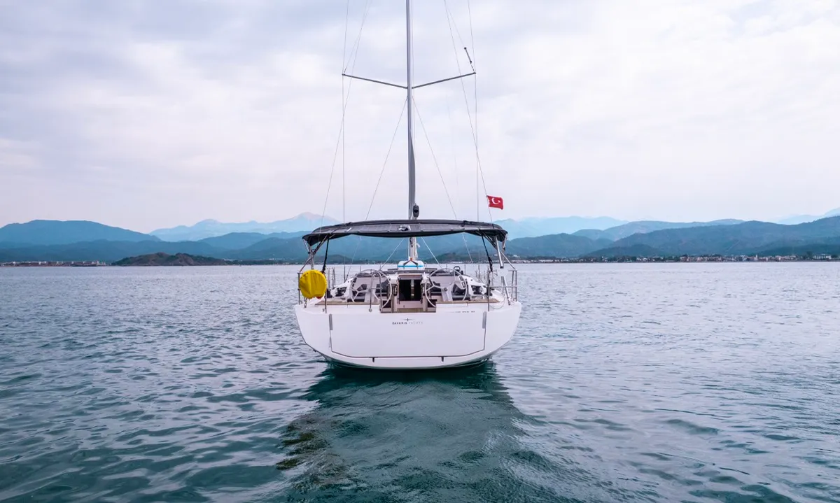 Kybele, a Bavaria C46 sailboat at Fethiye, Turkey