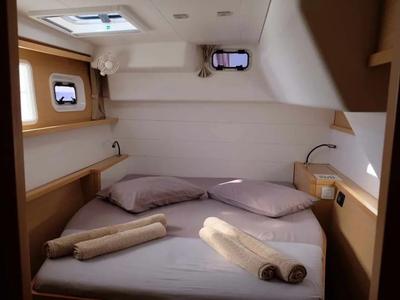 Cabin on Cabin 4, a Lagoon 450 Fly catamaran at Municipal Unit of Lefkada, Greece
