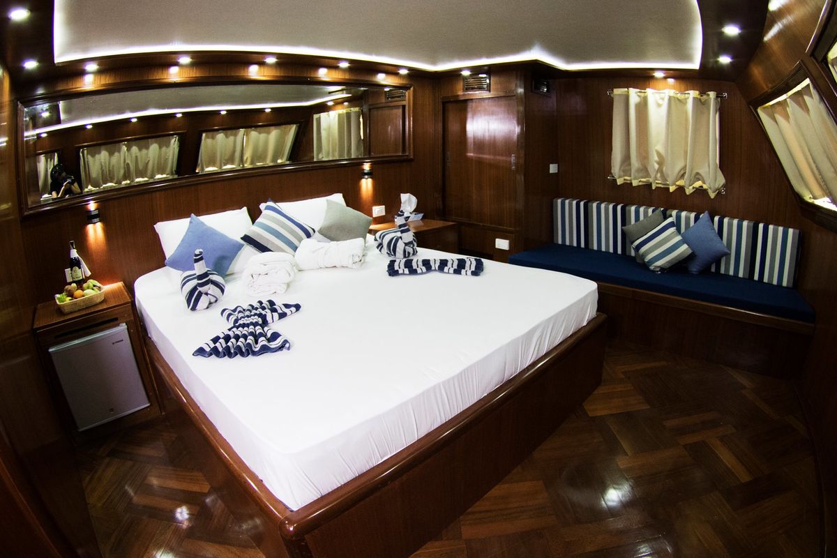 Cabin on Heaven Saphir, a Gulet Luxury Motor Yacht yacht at Hurghada, Egypt