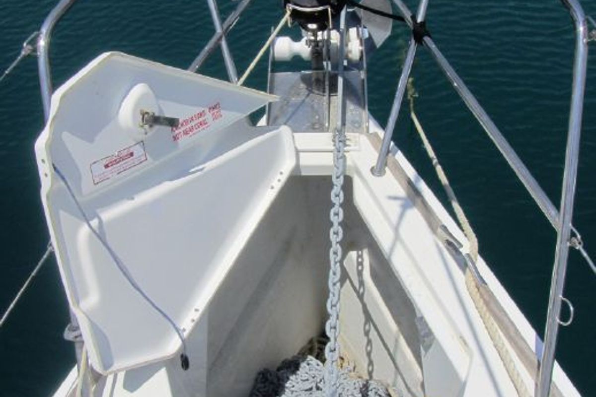 Babis 2010, a Jeanneau Sun Odyssey 36i sailboat at Municipal Unit of Lefkada, Greece