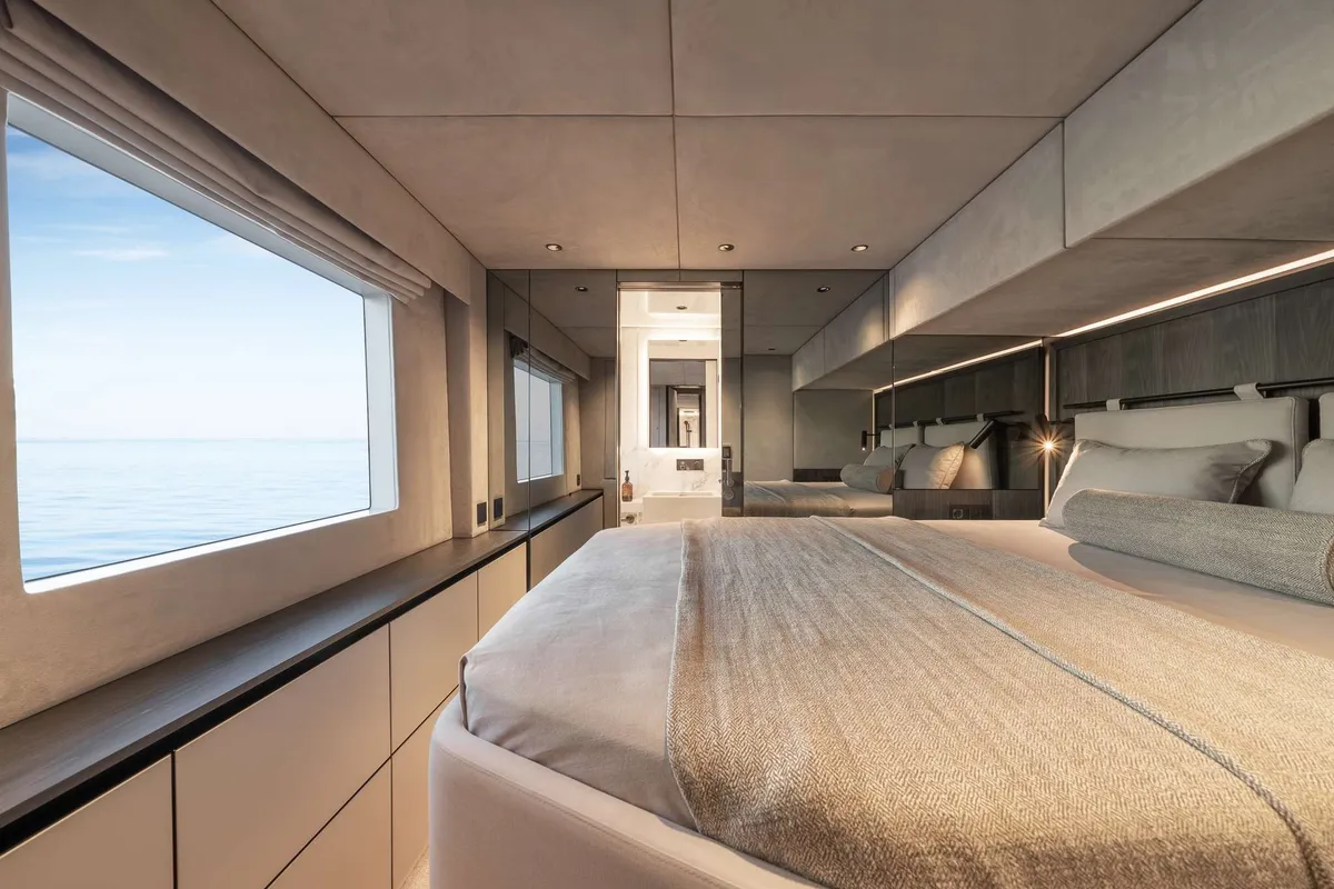 Adara Next, a Sunreef Yachts Sunreef 60 catamaran at Athens, Greece