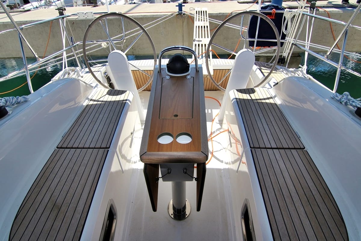 Bella, a Bavaria Cruiser 34 sailboat at Općina Sukošan, Croatia