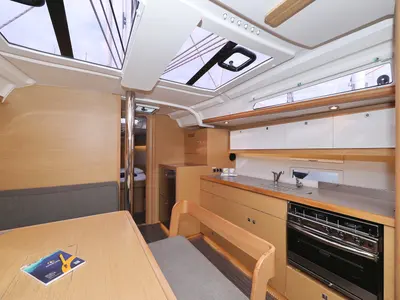 Galley of Thor, a Dufour 430 GL sailboat at Grad Vodice, Croatia