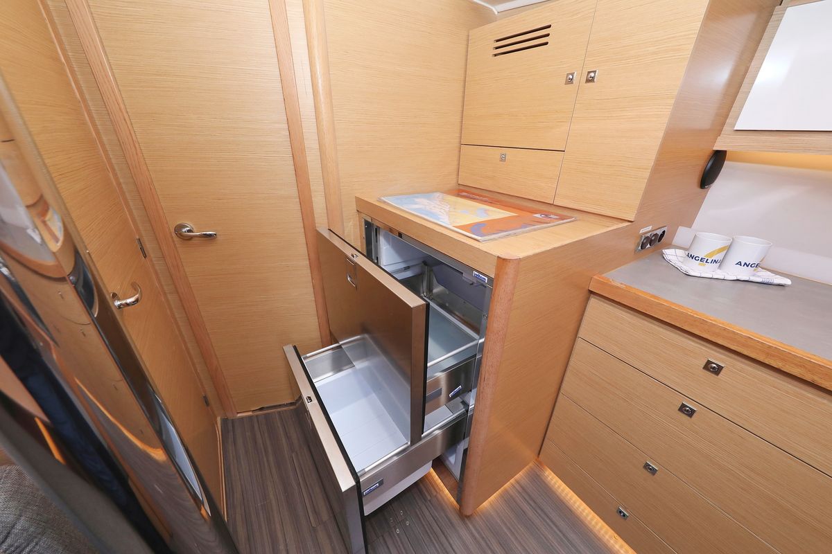 Galley of Thor, a Dufour 430 GL sailboat at Grad Vodice, Croatia