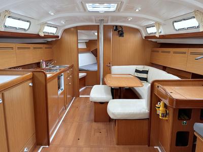 Salon of Fame, a Beneteau Cyclades 43.3 sailboat at Heiligenhafen, Germany