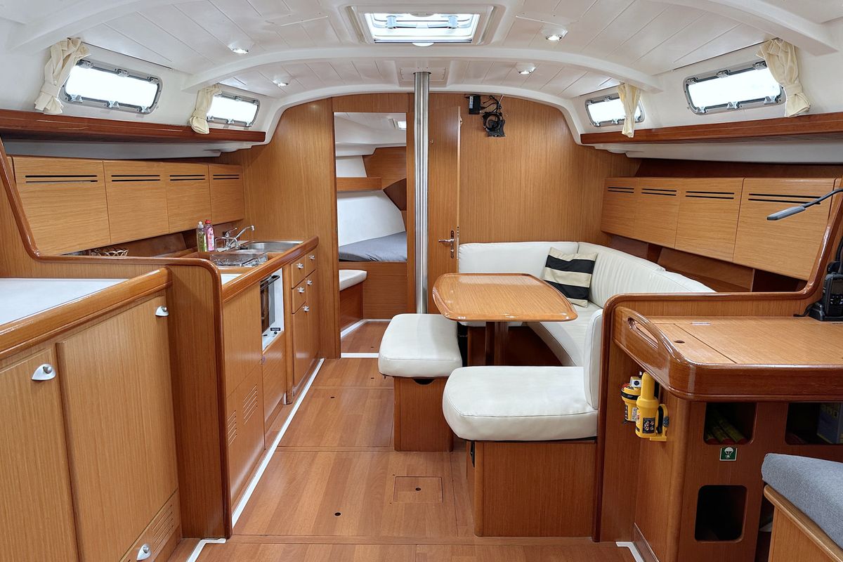 Salon of Fame, a Beneteau Cyclades 43.3 sailboat at Heiligenhafen, Germany