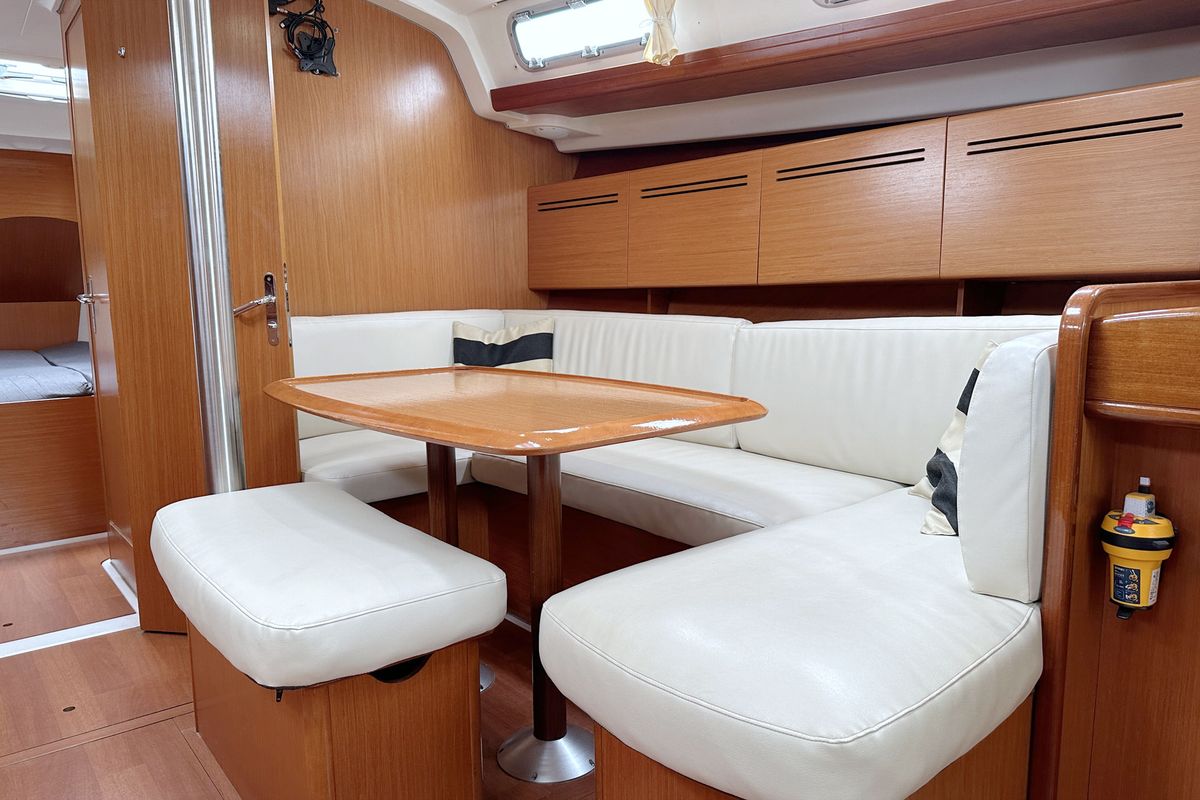 Salon of Fame, a Beneteau Cyclades 43.3 sailboat at Heiligenhafen, Germany