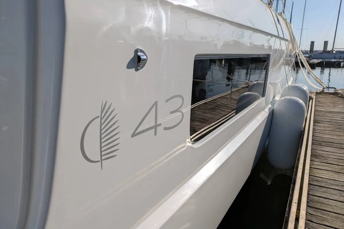 TY-Casa, a Lagoon Lagoon 43 catamaran at Bonifacio / Bunifaziu, France
