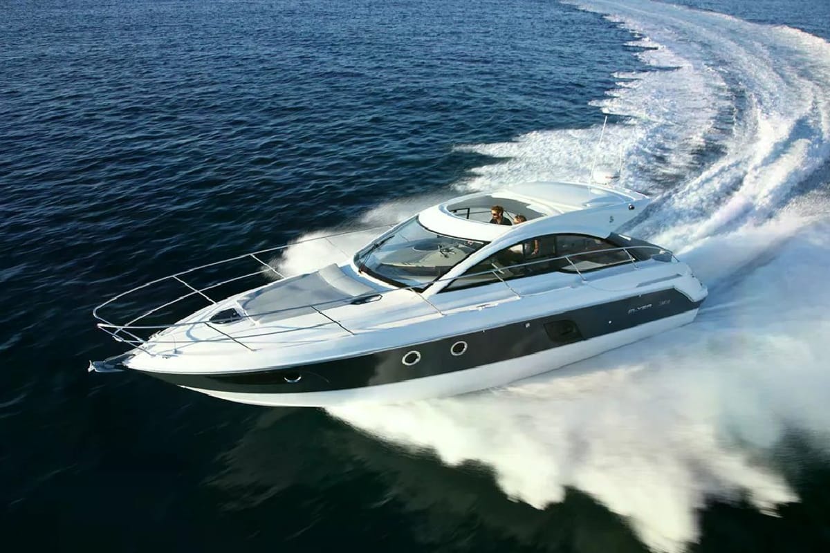 Exterior view of Monifa, a Beneteau Gran Turismo 38 yacht at Općina Sukošan, Croatia
