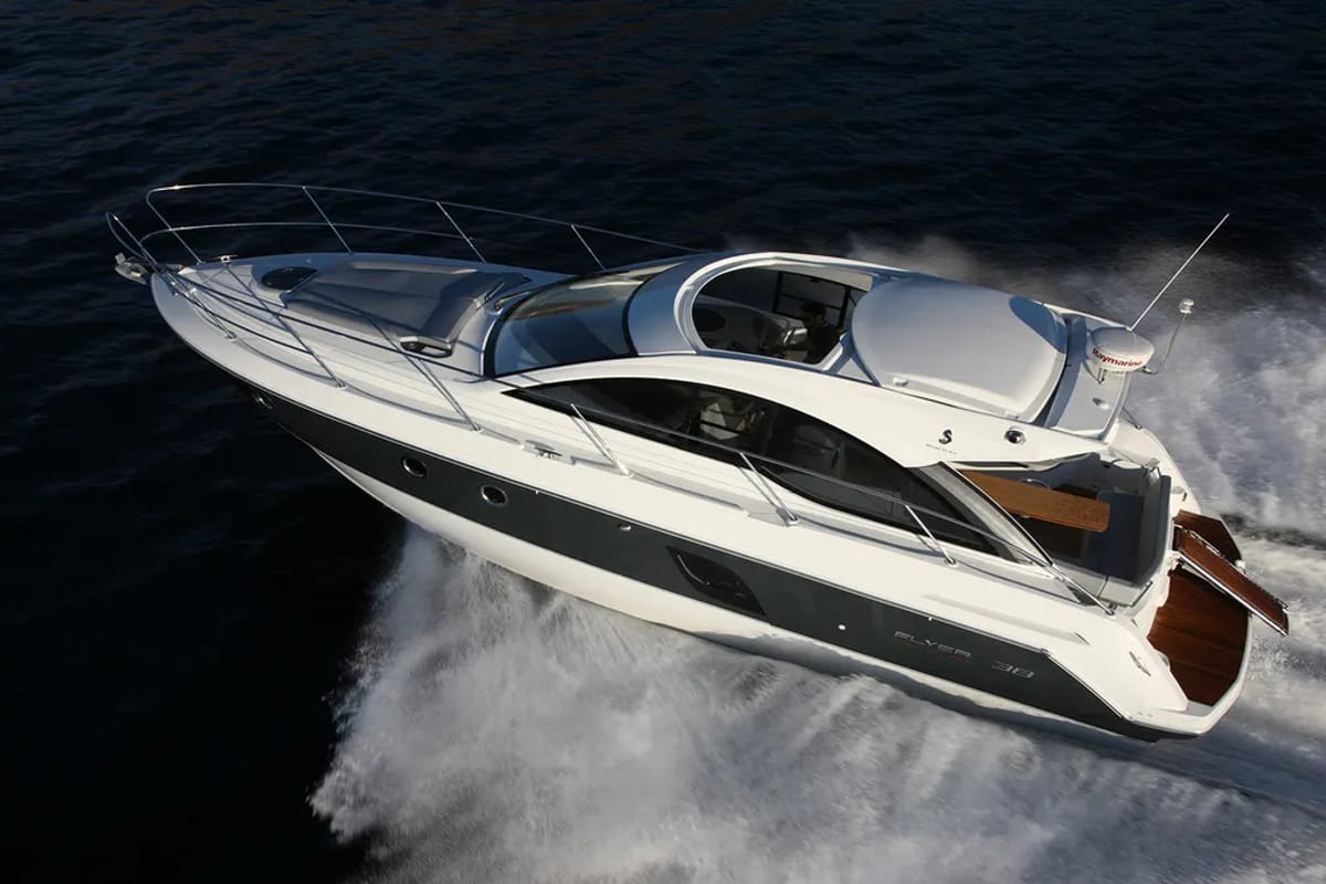 Exterior view of Monifa, a Beneteau Gran Turismo 38 yacht at Općina Sukošan, Croatia