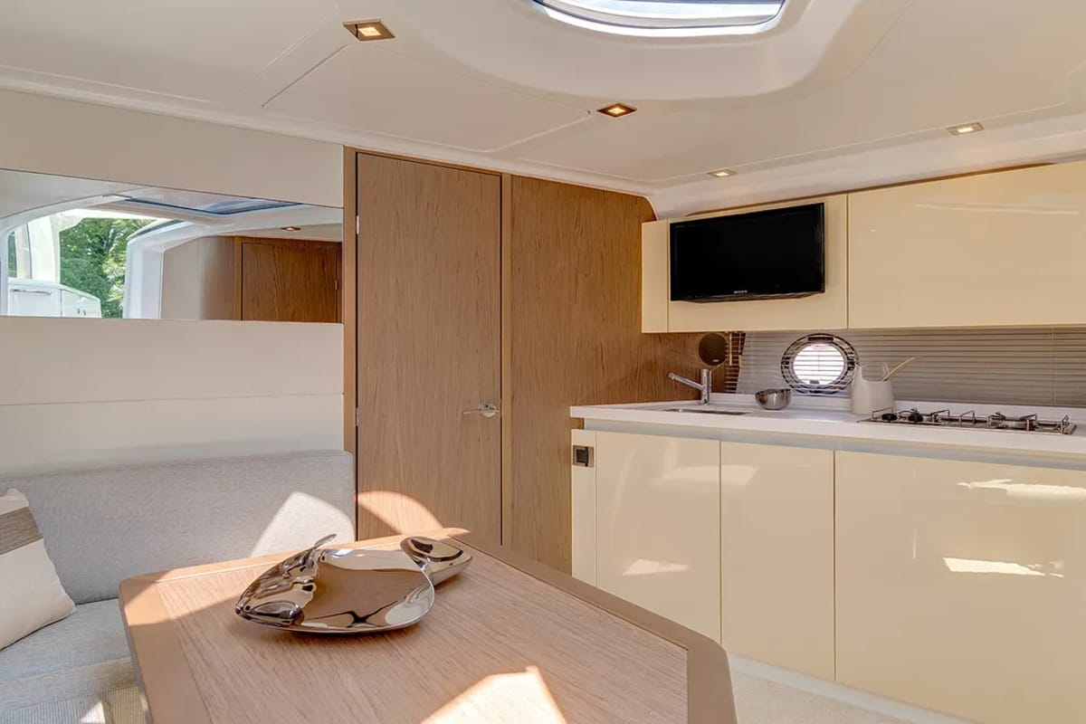 Galley of Monifa, a Beneteau Gran Turismo 38 yacht at Općina Sukošan, Croatia