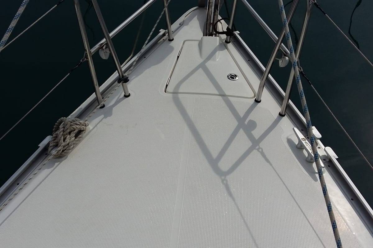 Sea Hope, a Bavaria Cruiser 37 sailboat at Kontokali, Greece
